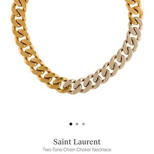 YSL choker for sale size medium selling because too small for my neck.